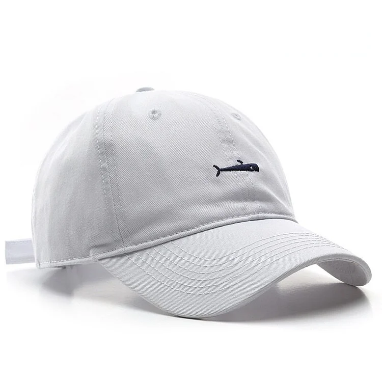 Baseball Cap for Men and Women Retro Dad Hats Summer Outdoor Visors Cap Unisex Snapback Hat Fish Embroidery Hat