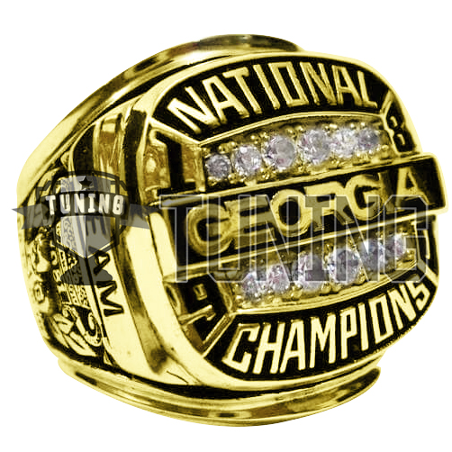 UGA 2022 Replica National Championship Ring only – Sports