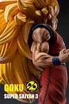 1/4 Scale Super Saiyan 3 Son Goku - Dragon Ball Resin Statue - Two Percent Studio [In Stock]