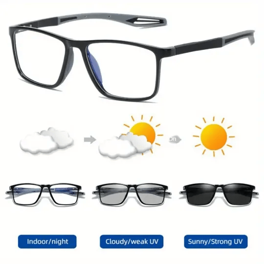 🎁SPORT INTELLIGENT PHOTOCHROMIC PROGRESSIVE BIFOCAL PRESBYOPIA GLASSES