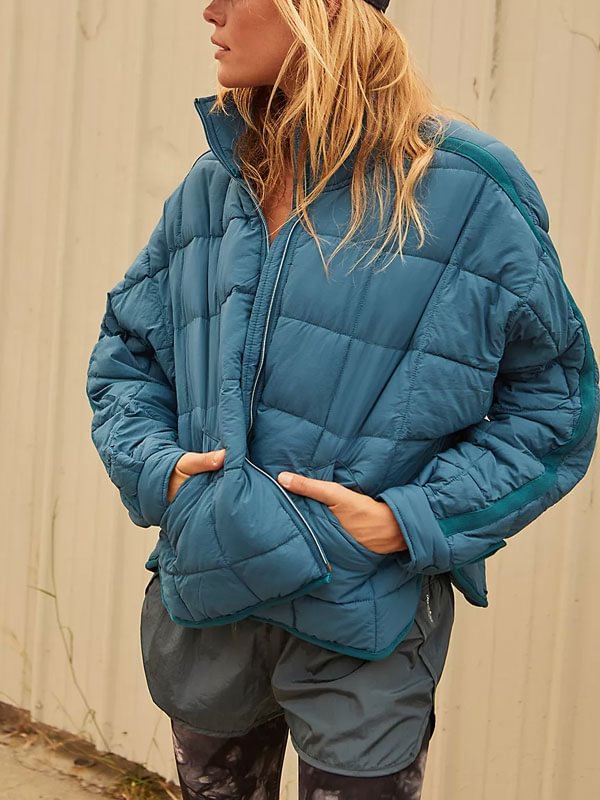 casual plus size running ladies cotton coat