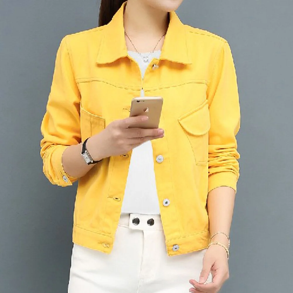 Denim Coat Streetwear Style Women's Jacket Jeans Boyfriend Outwear Female New Spring Autumn Casual Cowboy Outwear Jackets Coats