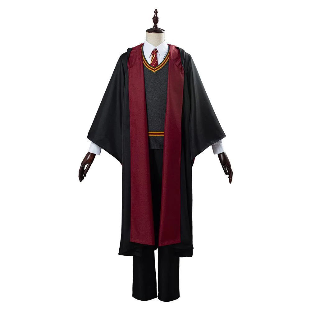 adult gryffindor costume harry potter halloween robe uniform cloak womens