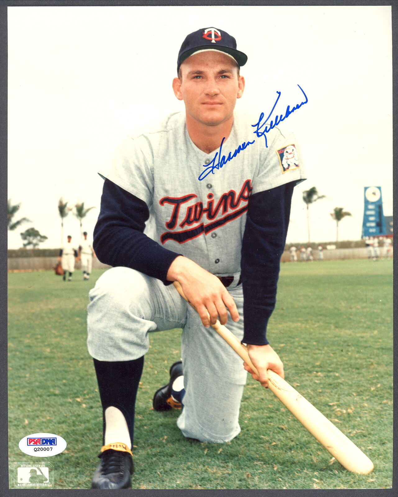 HARMON KILLEBREW SIGNED AUTO PSA DNA 8x10 Photo Poster painting PIC MINNSOTA TWINS HOF