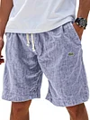 Men's Lace Up Retro Casual Shorts
