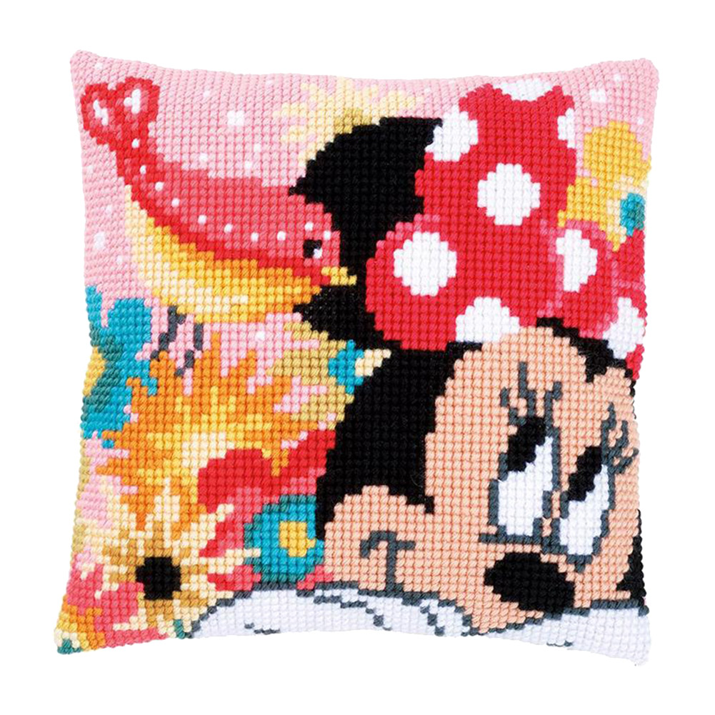 

Cartoon Mouse - 11CT Stamped Cross Stitch Pillowcase - 40*40CM, 501 Original