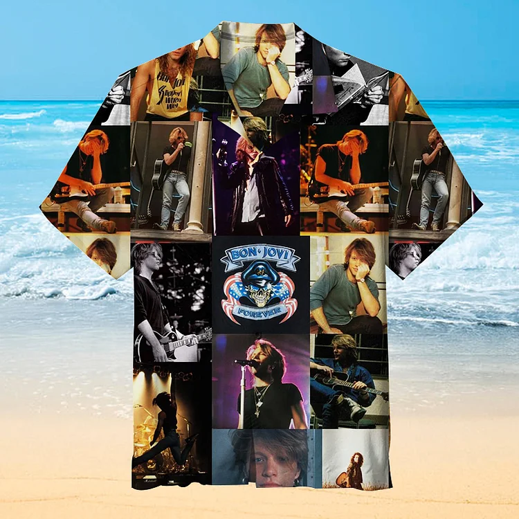 Bon Jovi | Unisex Hawaiian Shirt