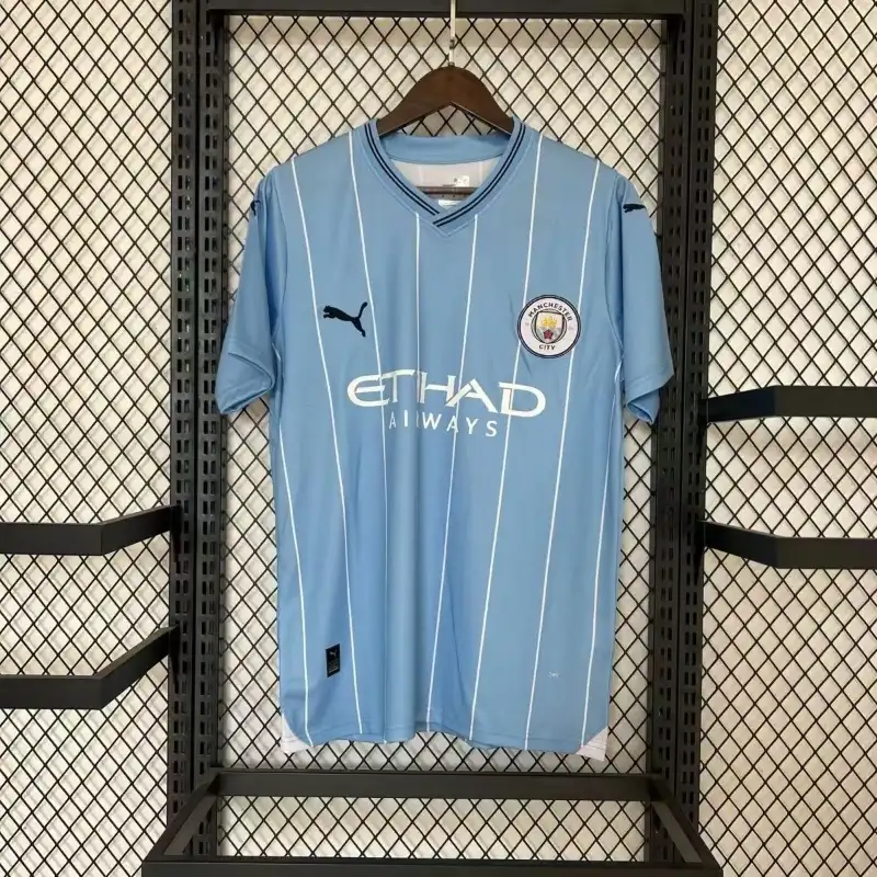 24/25 Manchester City Soccer Jersey Home