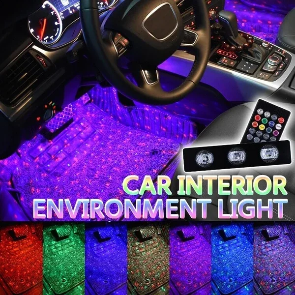 ✨Car Interior Ambient Lights- (Contains 4 light bars)