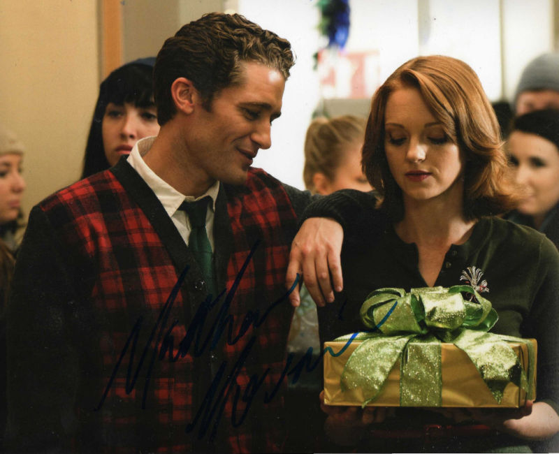 MATTHEW MORRISON GLEE SCHUESTER SIGNED 8X10 PICTURE 1