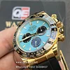 Rolex Cosmograph New Daytona m126518ln-0014 with Turquoise Blue Dial 4131 movement Super clone (Gain weight)