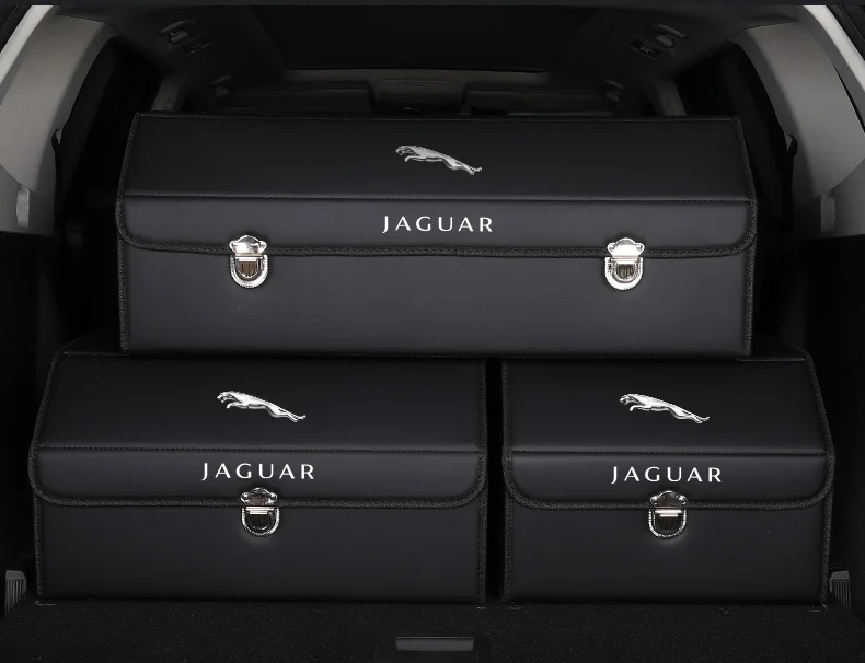Car Trunk Leather Storage Box