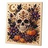 Kit d&rsquo;art en perles en diamant encadr&eacute; pour Halloween 20x20cm pour adultes