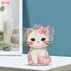 2D Flat DIY Cat Acrylic Shaking Head Diamond Painting Tabletop Ornaments Kit