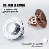 Bouchon universel de fuite de t&ecirc;te d'eau de lavabo