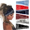 Floral Printed Elastic Hair Head Bands