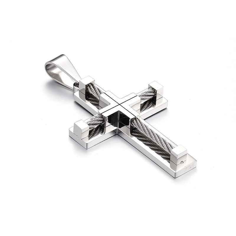 1 Piece Titanium Steel Plating Pendant