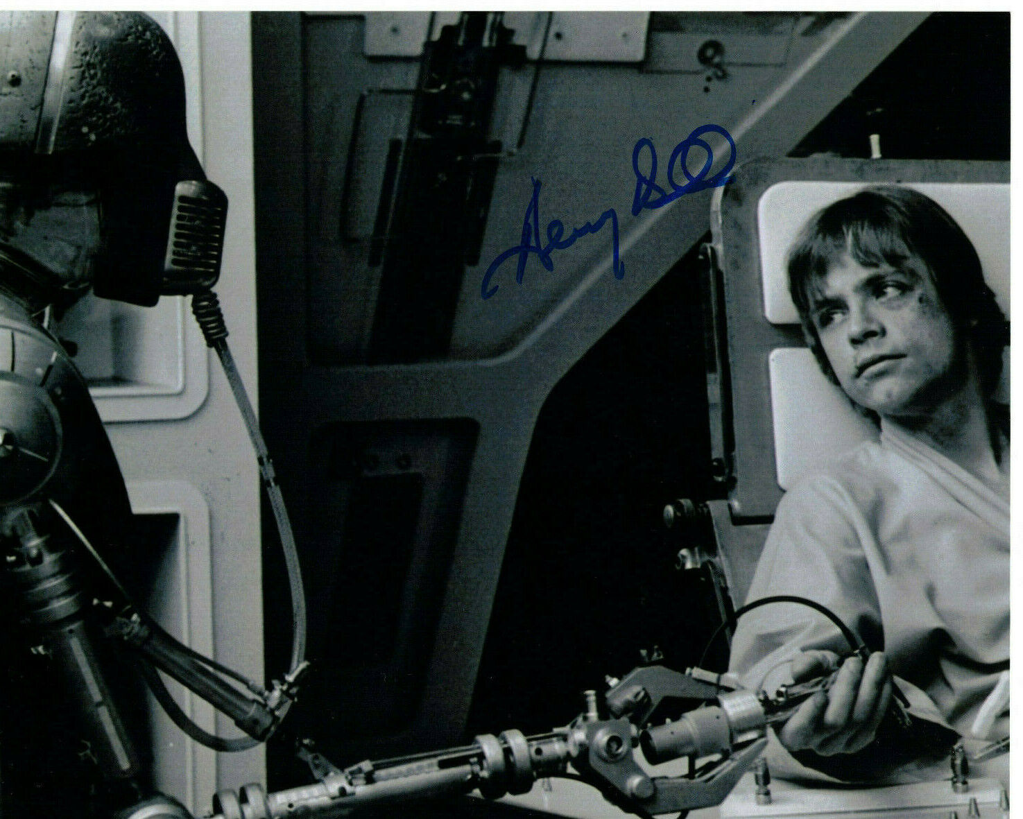 Denny Delk Signed 8x10 Photo Poster painting, Star Wars Empire Strikes Back, Medical Droid 2-1B