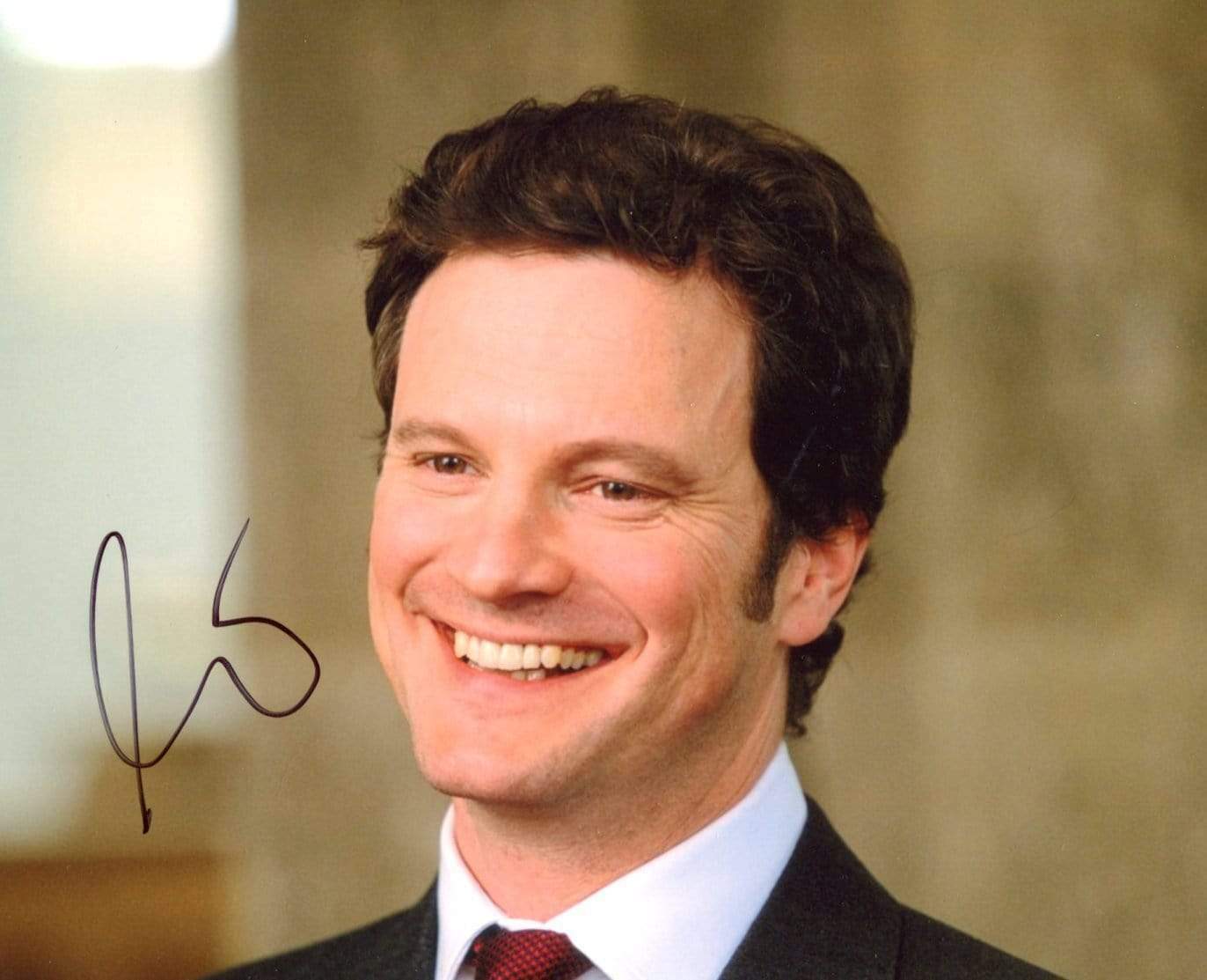 Colin Firth ACTOR ACADEMY AWARD autograph, signed Photo Poster painting