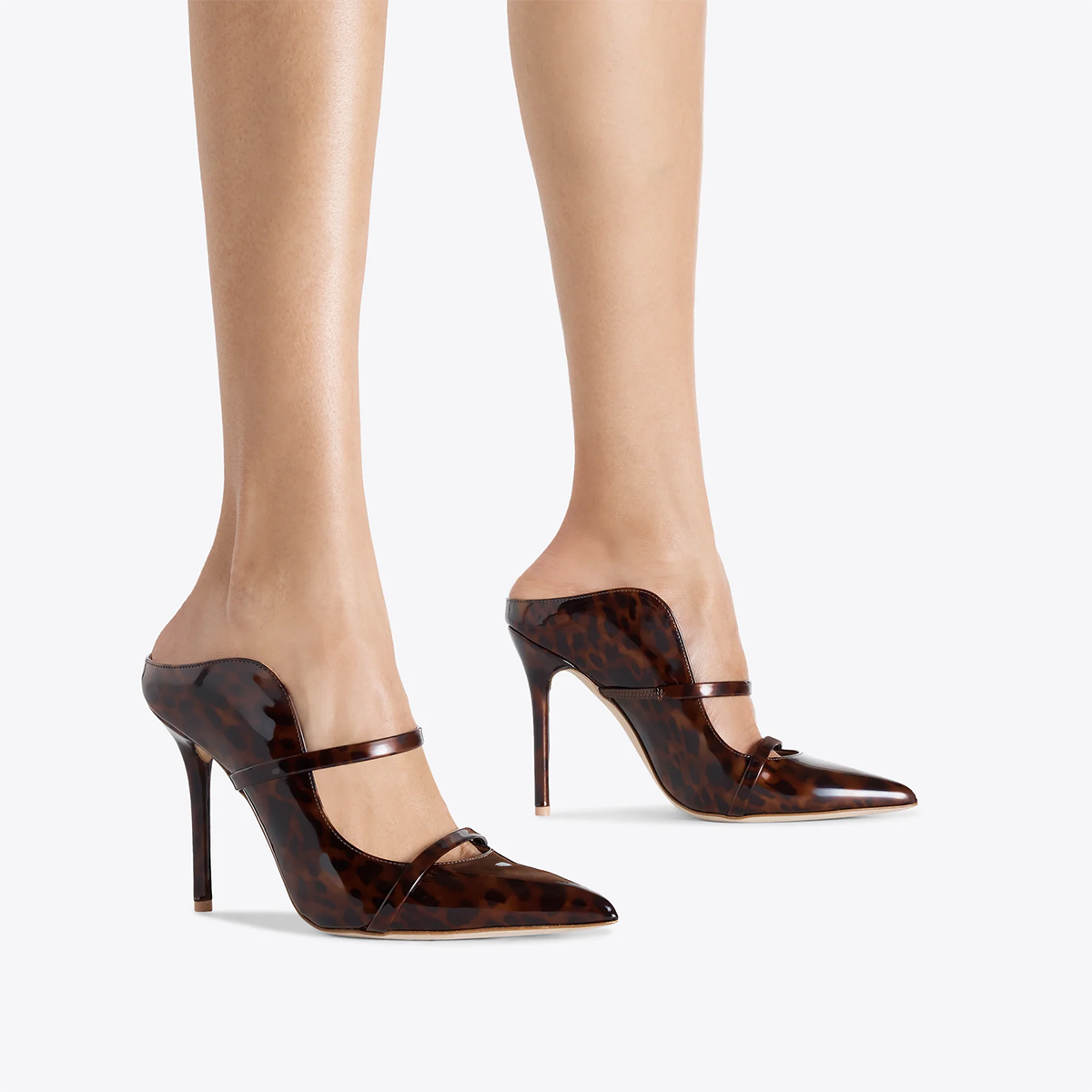 100mm Women's Party Classic Stiletto Shoes Slingback High Heels-MERUMOTE