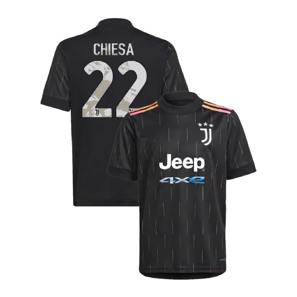 Juventus Federico Chiesa 22 Away Trikot 2021-2022