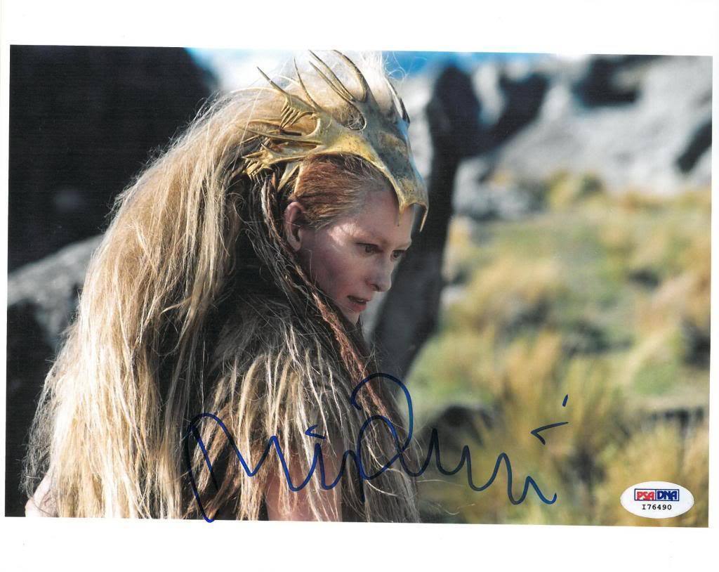 Tilda Swinton Signed Authentic Autographed 8x10 Photo Poster painting (PSA/DNA) #I76490