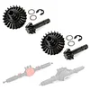 AMK 2pcs Heavy Duty Overdrive Bevel Gear, 24/8T Bevel Gear Set for 1/10 RC Crawler Axial SCX10 II AR44/45 Capra Portal Axle Spare Parts