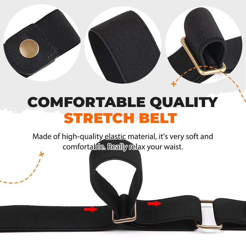 （50%OFF NOW）- Buckle-free Invisible Elastic Waist Belts