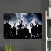 [Grande Taille]Rammstein - Panneaux en &eacute;tain m&eacute;tallique(30*40cm)