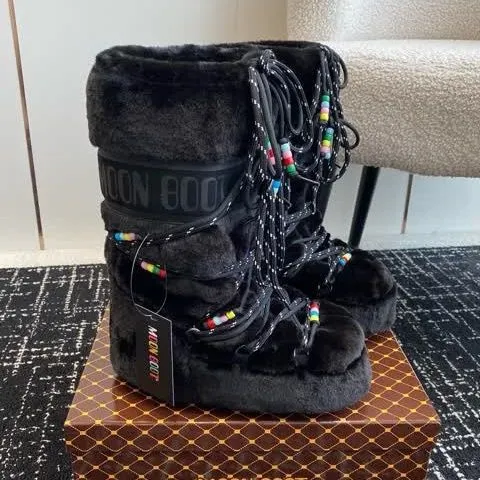 Christmas Special Warm Waterproof Non-Slip Ruffle Ugly and Cute High Leg Boot