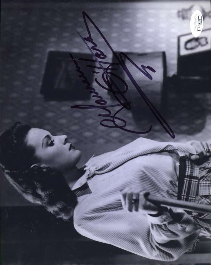 Maureen O`hara Jsa Cert Autograph 8x10 Photo Poster painting Hand Signed