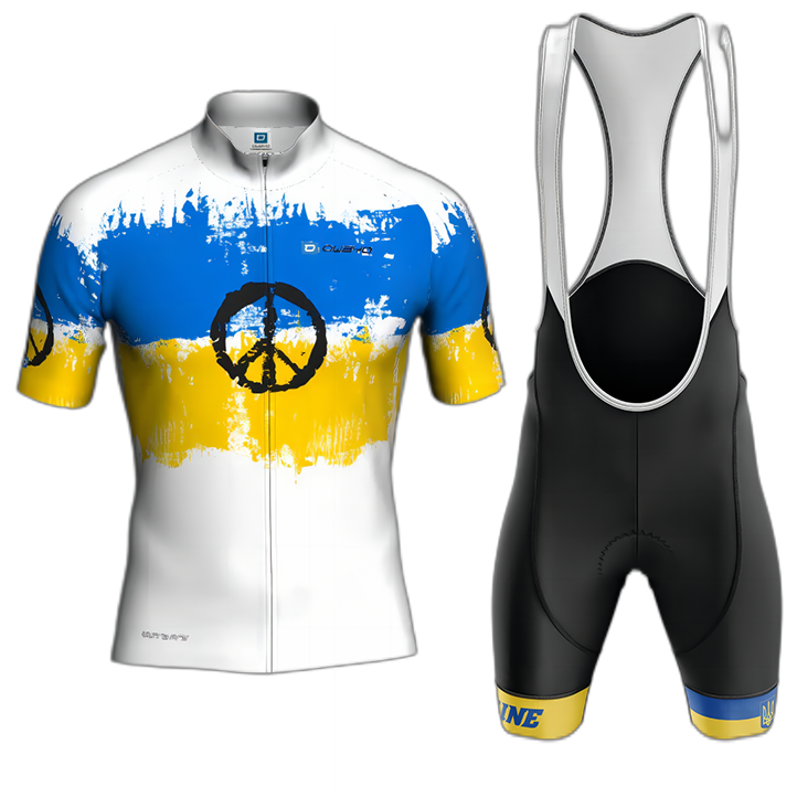 Support Ukraine Men's Short Sleeve Cycling Kit