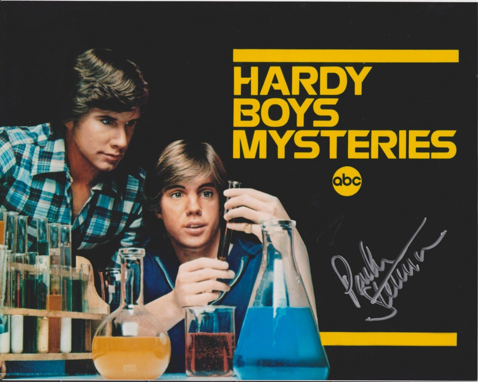 Parker Stevenson Hardy Boys Original Autographed 8X10 Photo Poster painting #3 - Baywatch