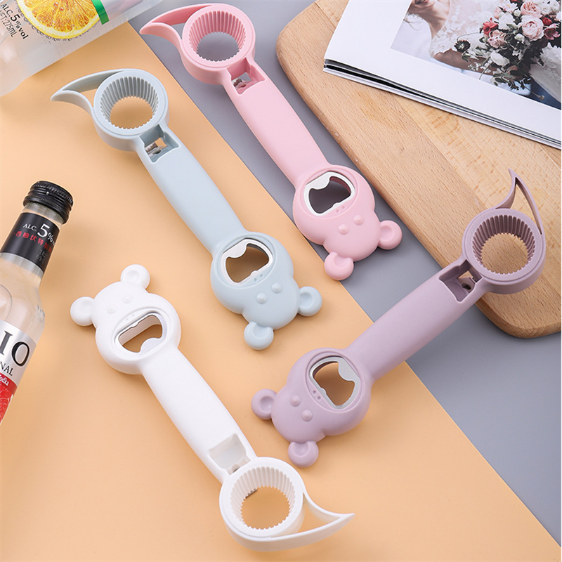 Multi-purpose Four-in-one Bottle Opener