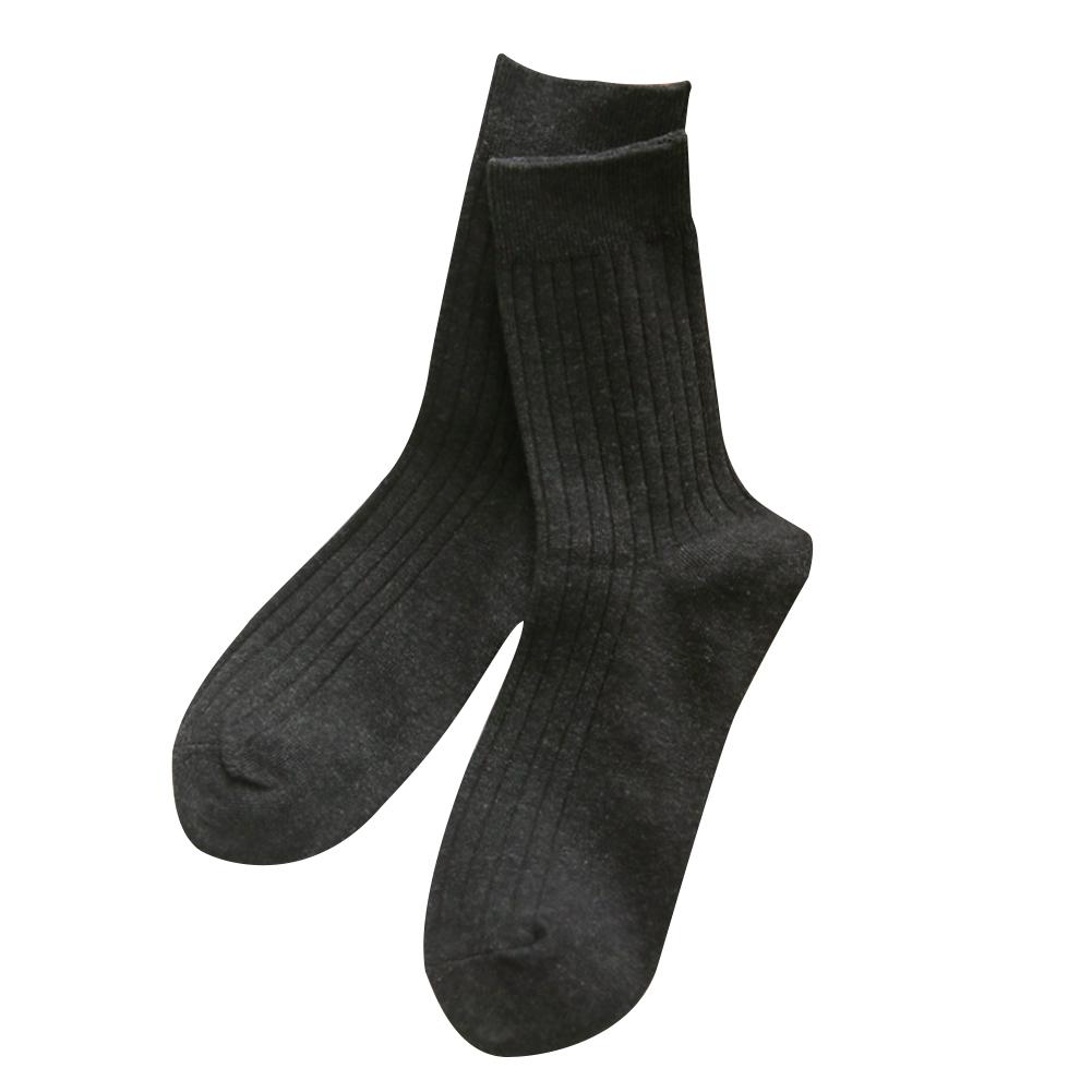 

6 Pairs Men Cotton Soft Socks Autumn Winter Warm Mid-calf Socks (Black), 501 Original