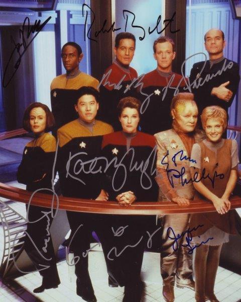 REPRINT - STAR TREK Cast Autographed Signed 8 x 10 Photo Poster painting Poster Man Cave