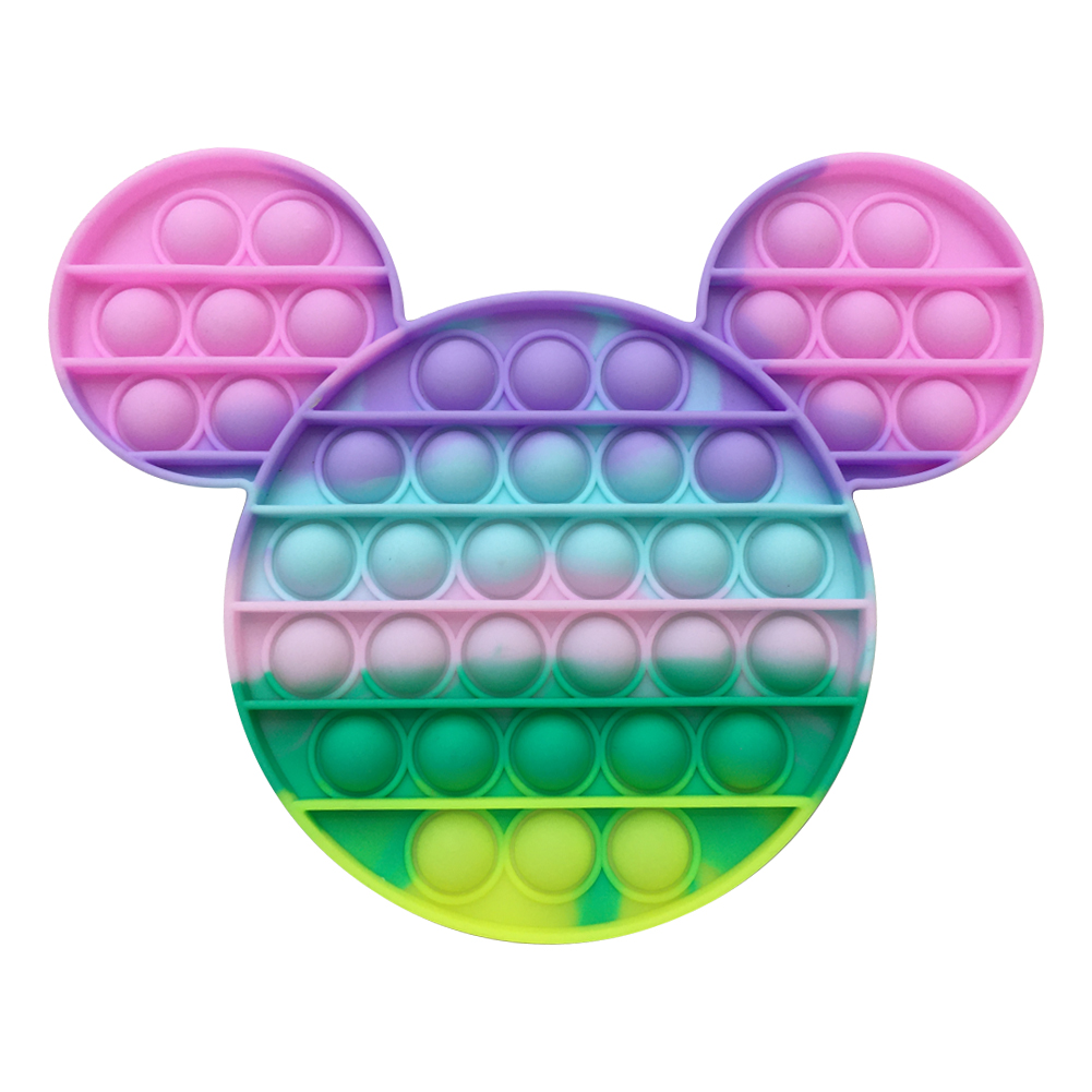 

Push Bubble Fidget Toys Mouse Anti Stress Sensory Squeezing Toy Macaroon, 501 Original