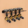 2Pcs Wall Mount Power Tool Storage Holder for Workshop Garage (Upper Lower)