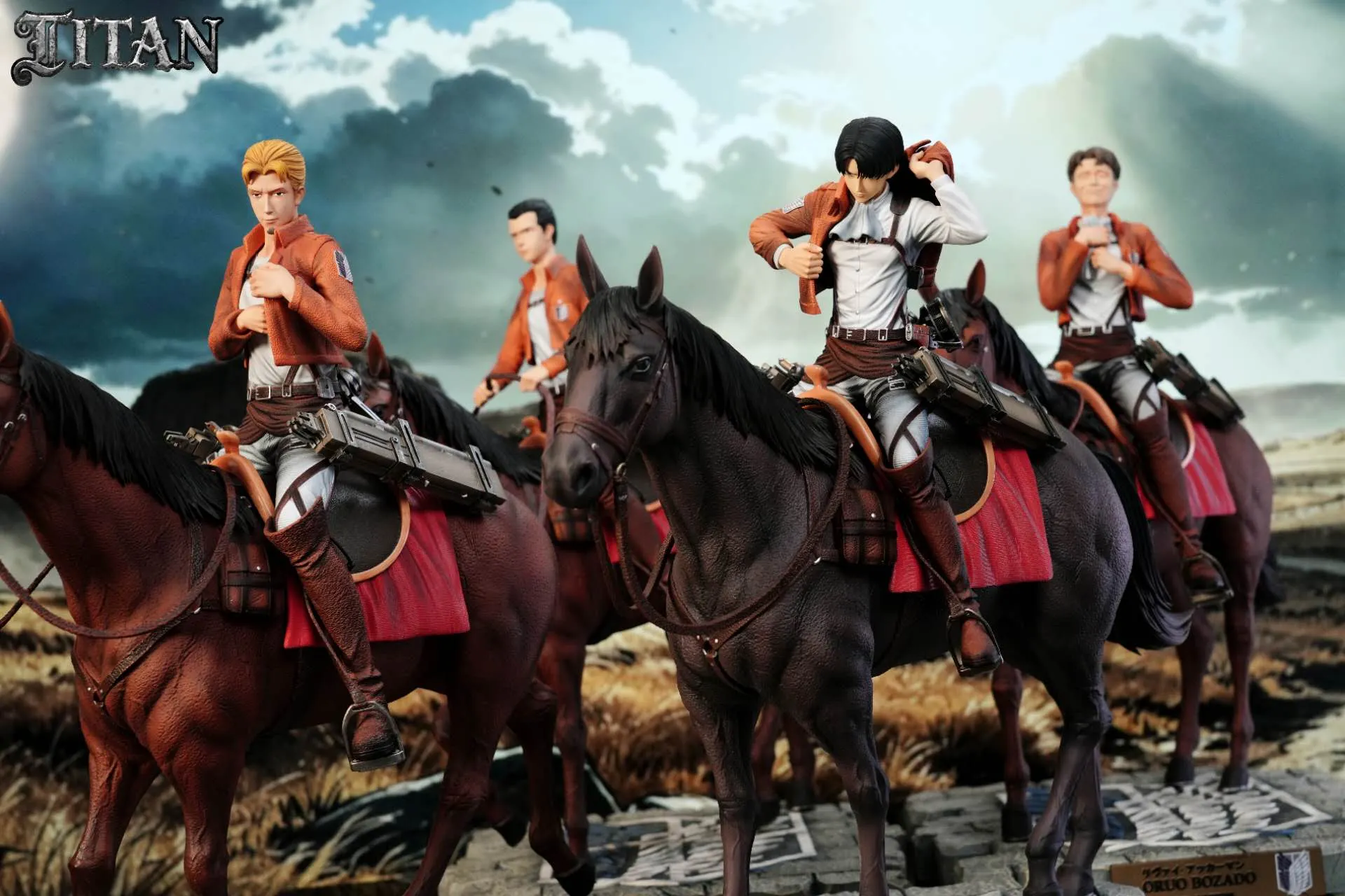 TITAN Studio - Special Operations Squad #04 Eld Jinn Attack on Titan-