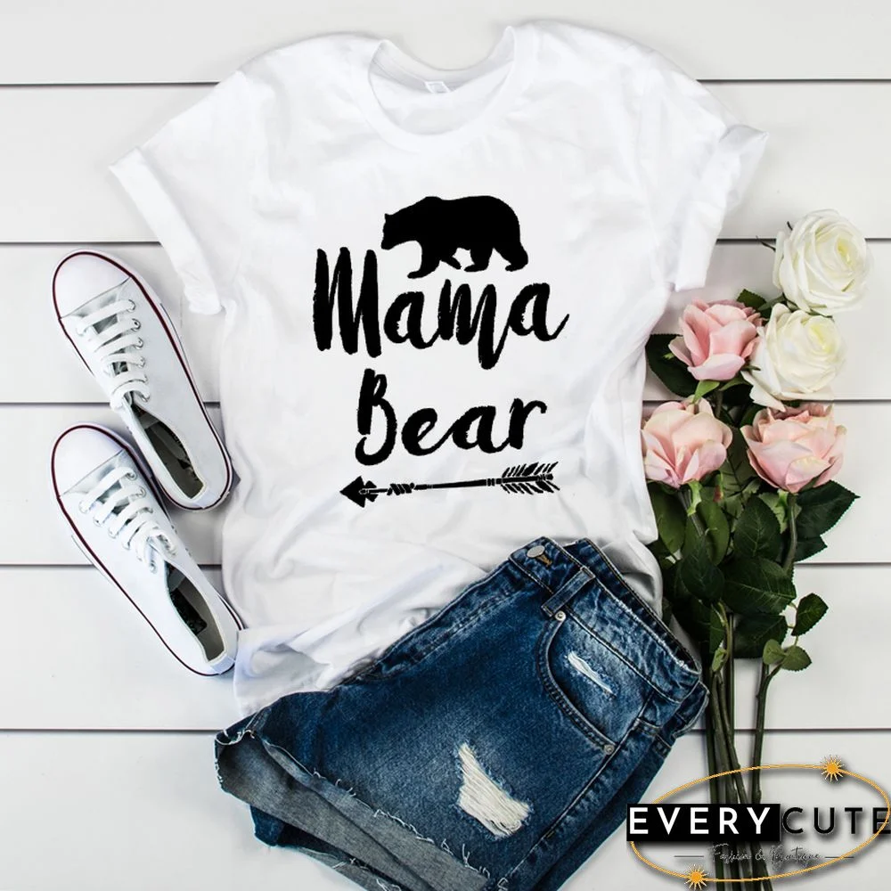 Women Mama Mom Dinosaur Print Mother Clothing Tees Tops Graphic Female Ladies Womens Lady T-Shirt Tumblr T Shirt T-Shirts