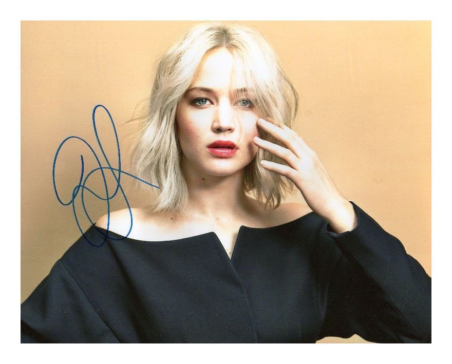 JENNIFER LAWRENCE AUTOGRAPHED SIGNED A4 PP POSTER Photo Poster painting PRINT 11