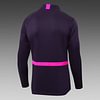 Joyfball 2024/2025 West Ham United Half-Pull Training Suit purple Football Shirt 1:1 Thai Quality