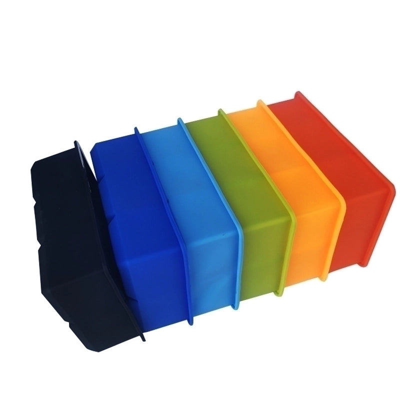 Luxurious Solid Color Silica Gel Kitchen Molds 1 Piece