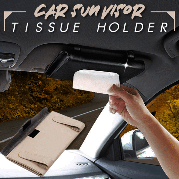 Car Sun Visor Tissue Holder