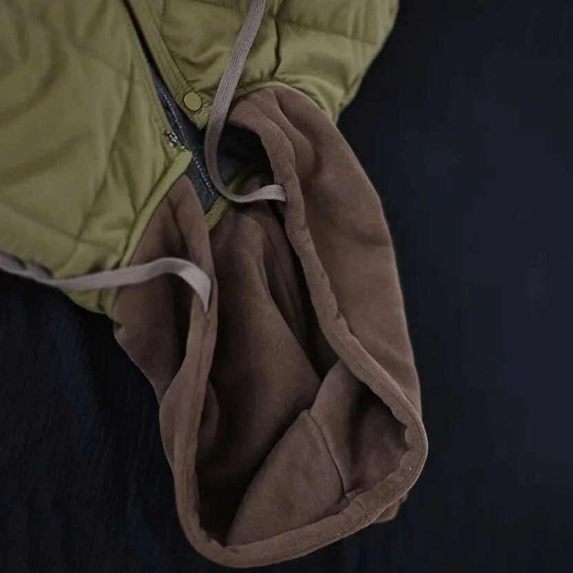 Toloer Oversized 4xl Hooded Single-breasted Big Pocket Mid Length Women Coats Vintage Lightweight Warm Outwear New Loose Jackets