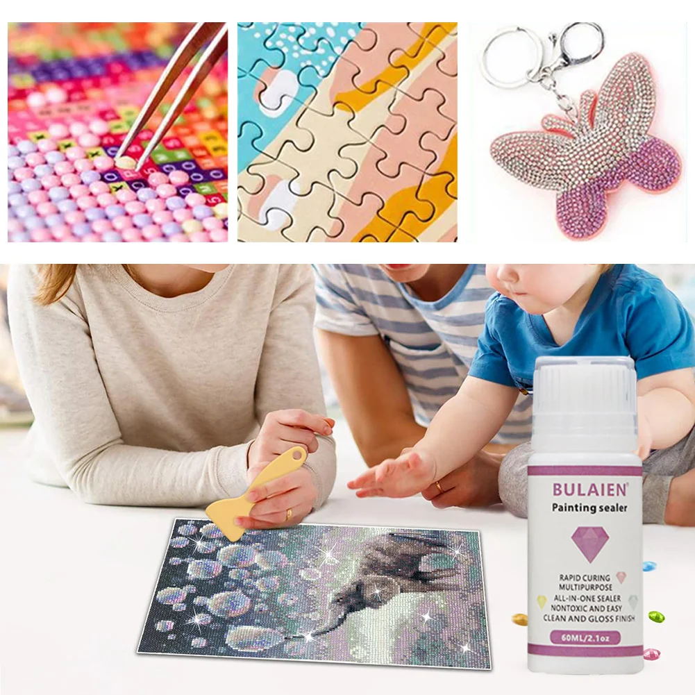 Diamond Painting Sealer 5D Diamond Painting Art Glue for Diamond Painting Puzzle