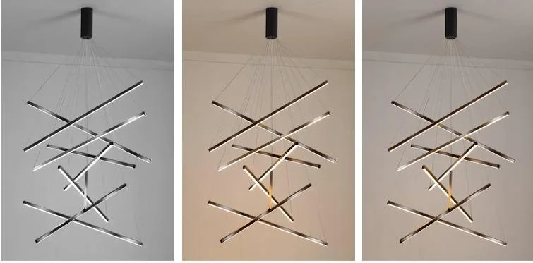 Simple Creative Personality Long LED Line Lamps