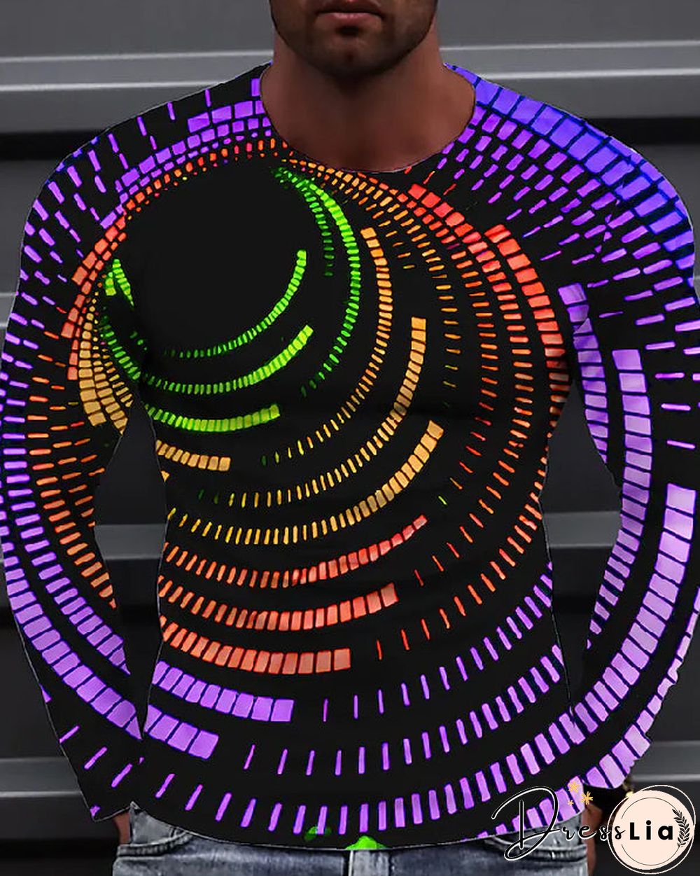 Hot Sale Men's 3D Printed Casual Short Sleeve Printed T-Shirt