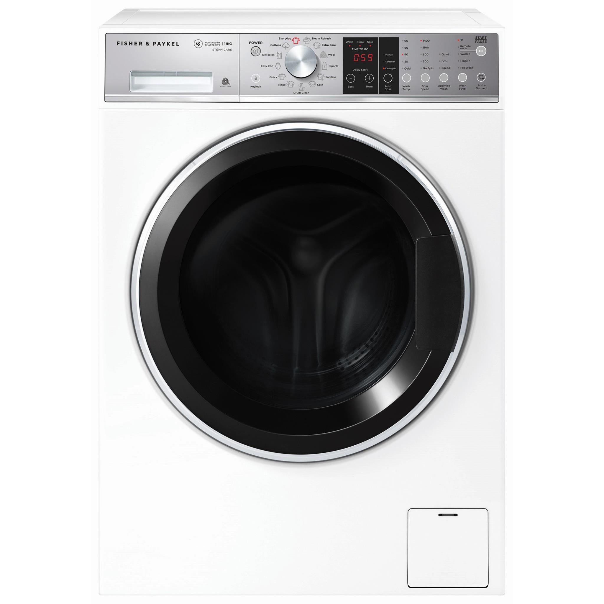 Fisher & Paykel 洗衣机 Fisher & Paykel WH1160S1 11kg Series 9 Front Load Washing Machine
