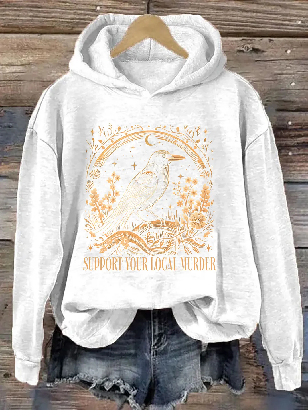 Support Your Local Murder Hoodie